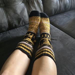 Free People Crochet Slipper Sock